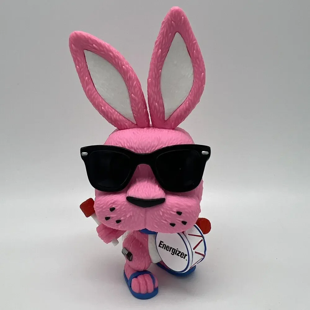 Funko Vinyl Ad Icons Energizer Bunny Figure Pink OOB Drum Batteries Rabbit 2019